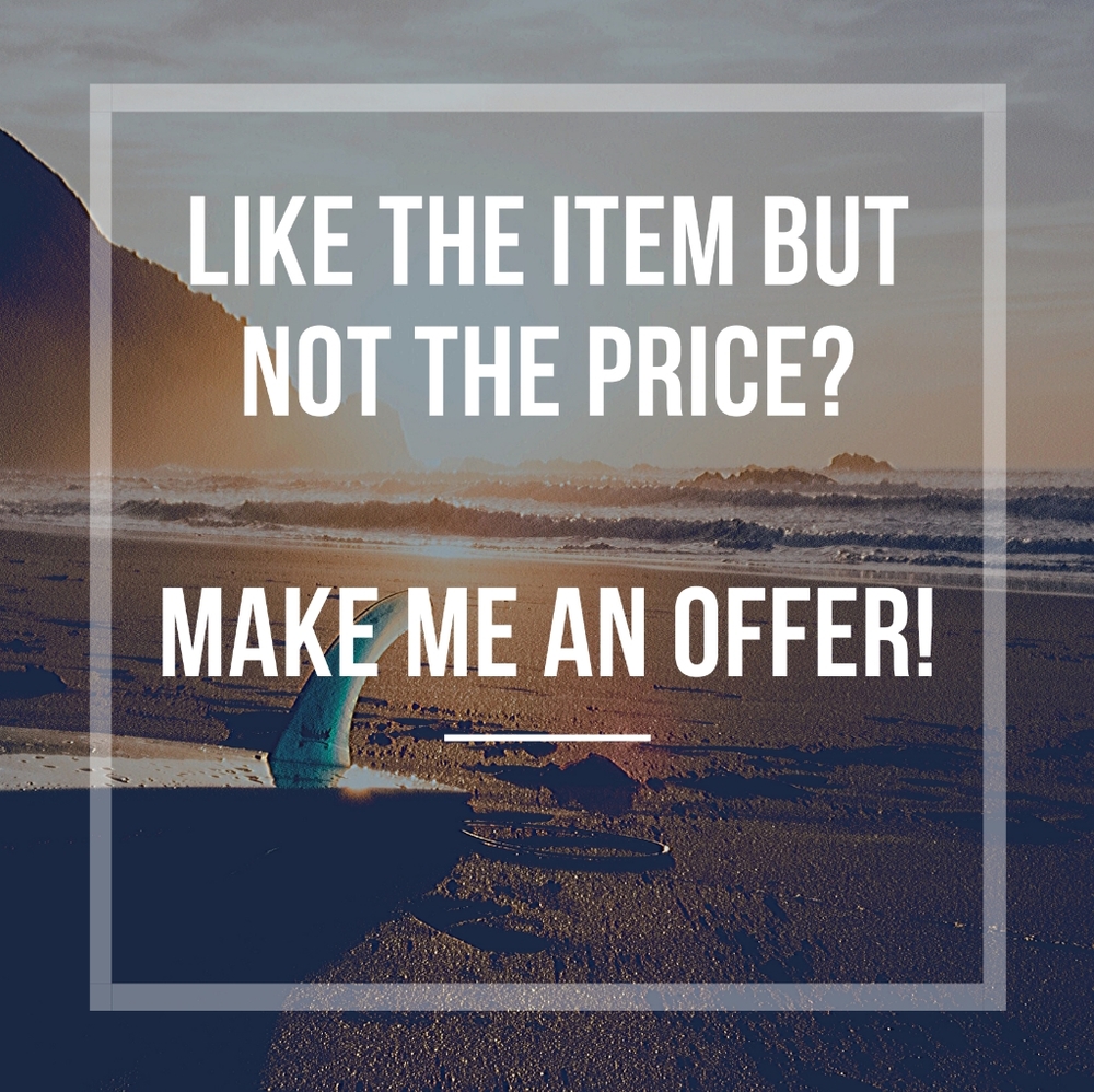 Reasonable offers accepted!